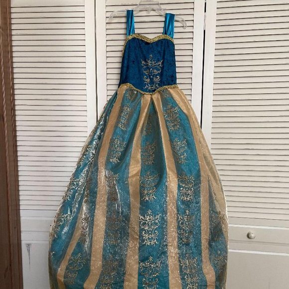 Anna's Coronation Gown Dress-Up or Halloween Costume Children's Size 7/8 - Picture 12 of 16